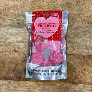 5/$20 NEW Pink Berry Scented Bath Fizzers